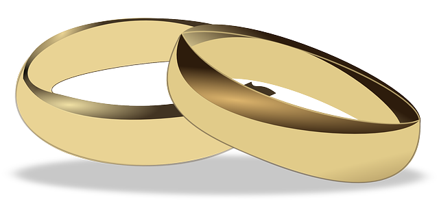 zlaté prsteny, kreslené